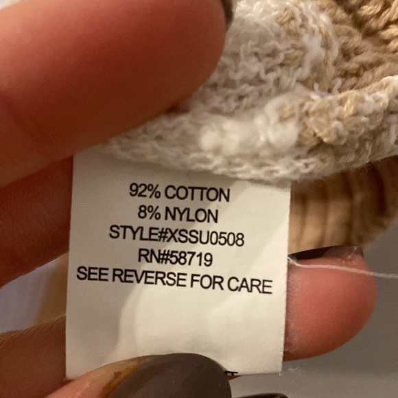 NY Collection striped knitted sweater size small - Picture 5 of 7